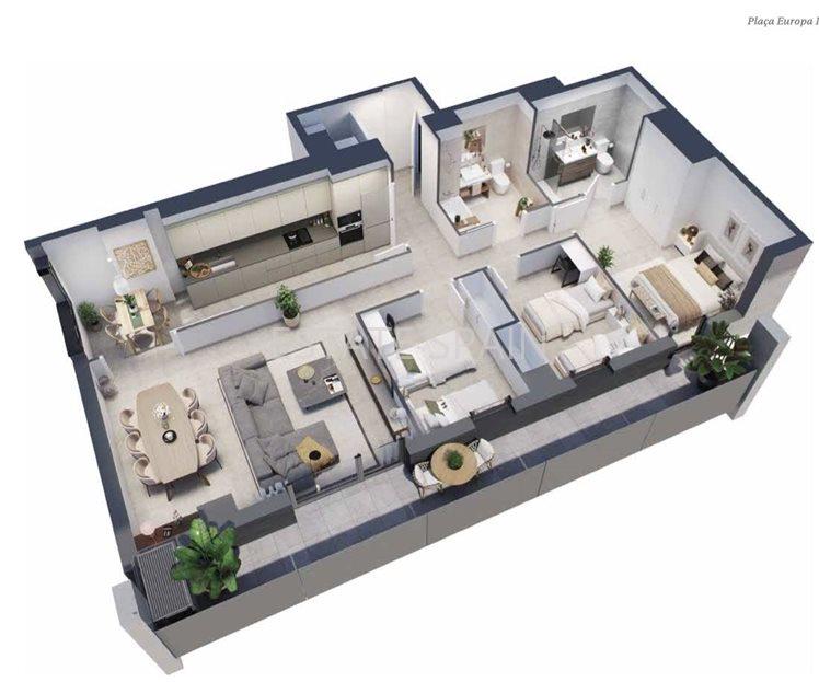 Апартаменты в Оспиталете 117 м2 №ART2541254AAD  - Продажа - 7 large