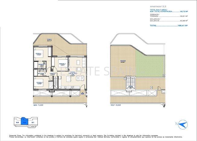 Апартаменты в Лос-Алькасарес 92 м2 №ART251091E941  - Продажа - 14 preview
