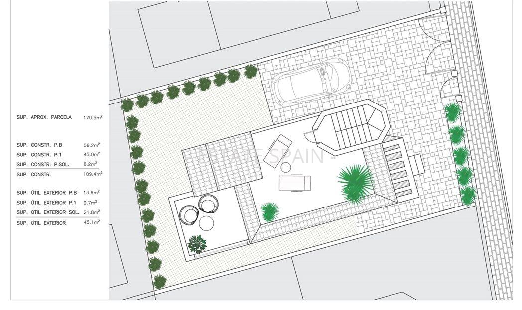 Вилла в Сан Фульхенсио 109 м2 №VL25102D2107  - Продажа - 43 large