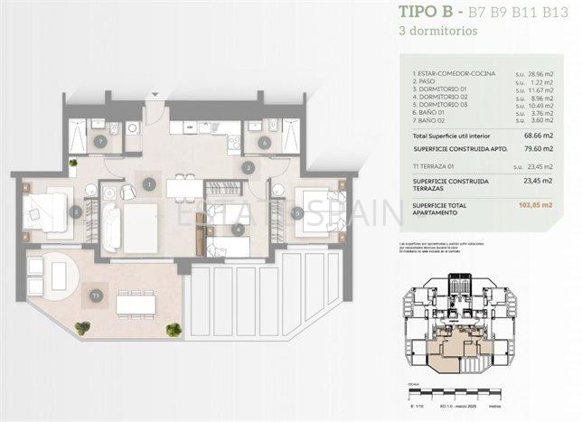 Апартаменты в Кальпе 80 м2 №ART261169D17E  - Продажа - 18 preview