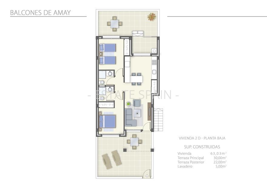 Бунгало в Торревьехе 71 м2 №TAU184190B2E  - Продажа - 65 large