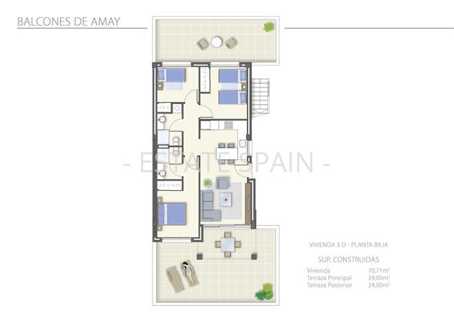 Бунгало в Торревьехе 71 м2 №TAU184190B2E  - Продажа - 66 preview