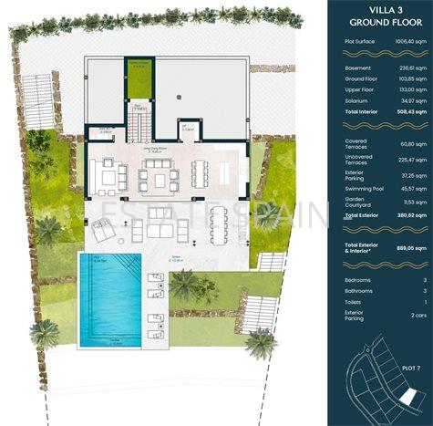Вилла в Новая Золотая Миля 889 м2 №VL24411DFE9F  - Продажа - 66 preview