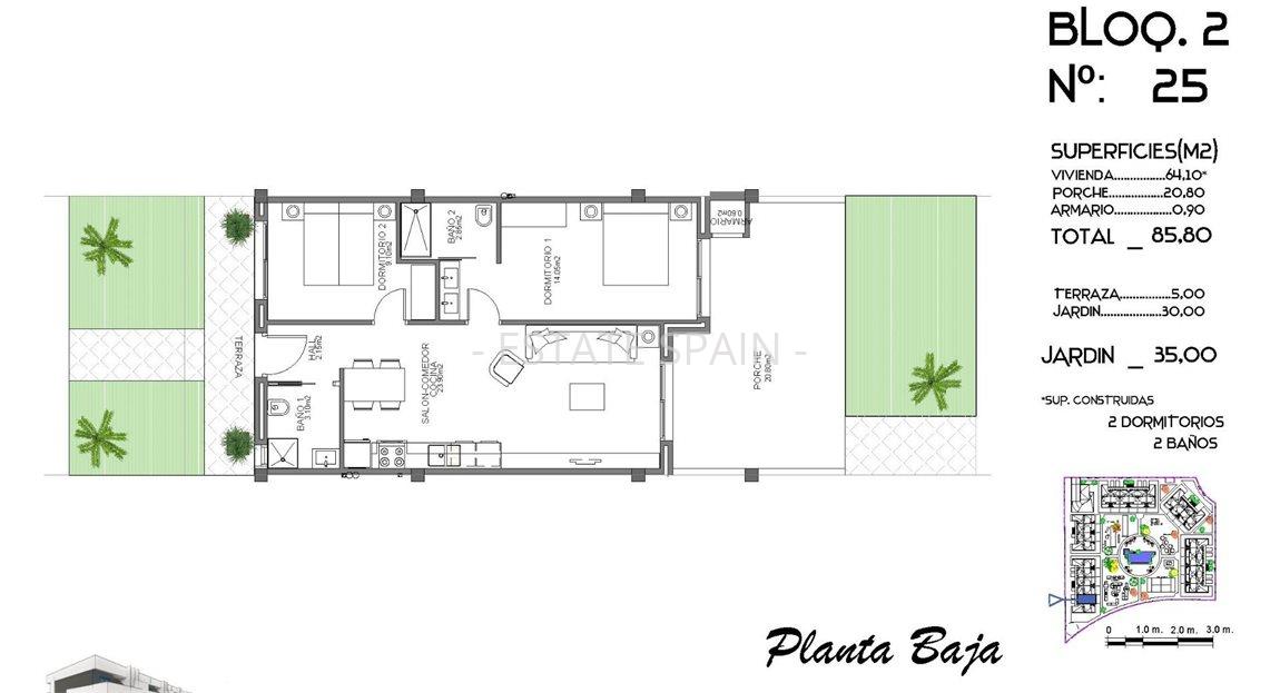 Апартаменты в Гуардамар-дель-Сегура 64 м2 №ART25917401D7  - Продажа - 9 large