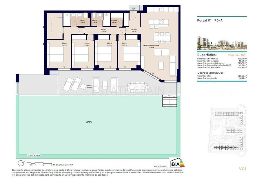 Апартаменты в Альмеримар 156 м2 №ART2510105797A  - Продажа - 14 large