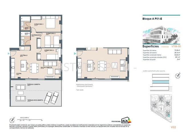 Апартаменты в Беникасиме 96 м2 №ART251010D7CC3  - Продажа - 11 preview