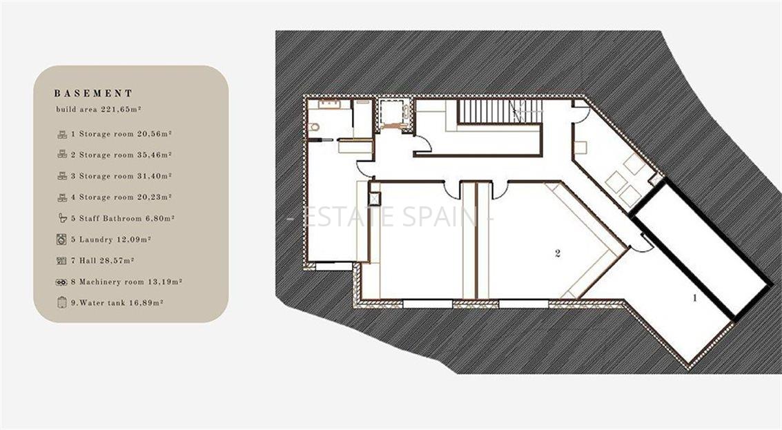 Вилла в Бендинат 484 м2 №VL251229F53C  - Продажа - 9 large