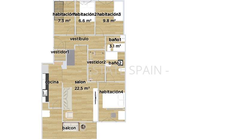 Квартира в Салоу 113 м2 №ART22928E28A2  - Продажа - 42 preview
