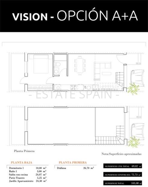 Бунгало в Гран Алаканте 105 м2 №TAU1875235D  - Продажа - 22 large