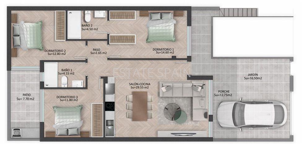 Апартаменты в Сан-Педро-дель-Пинатар 85 м2 №ART19112882CC1  - Продажа - 28 preview