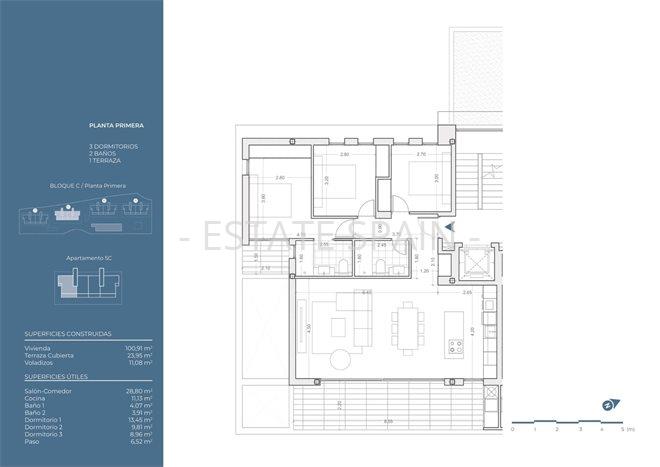 Апартаменты в Ла-Нусии 106 м2 №ART25112660029  - Продажа - 24 preview