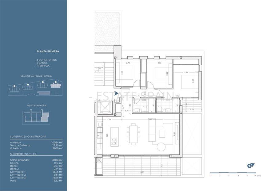 Апартаменты в Ла-Нусии 106 м2 №ART25112660029  - Продажа - 23 large