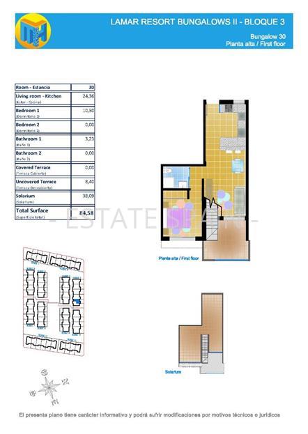 Бунгало в Пилар-де-ла-Орадада 84 м2 №TAU184163720  - Продажа - 25 large