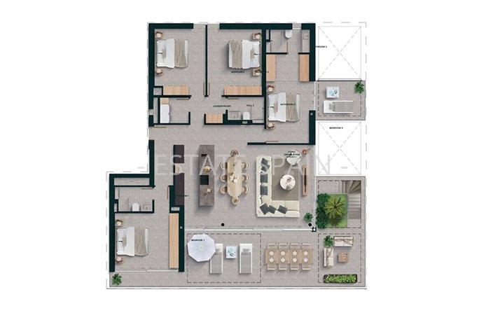 Апартаменты в Пальма-де-Майорка 164 м2 №ART263207EACF  - Продажа - 20 preview
