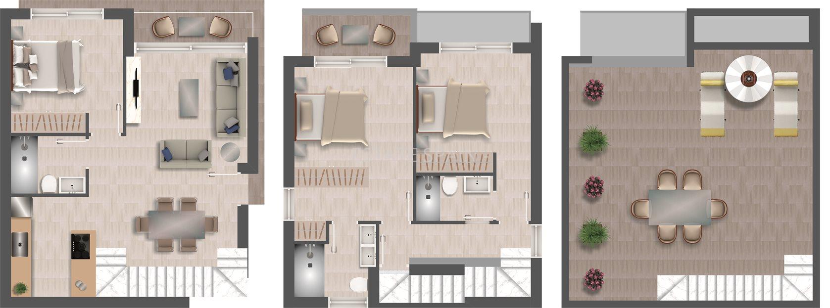 Вилла в Бенихофаре 116 м2 №VL1989E05B1  - Продажа - 19 large