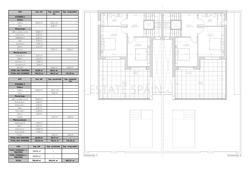 Вилла в Бенихофаре 141 м2 №VL262131ABCE  - Продажа - 46 large