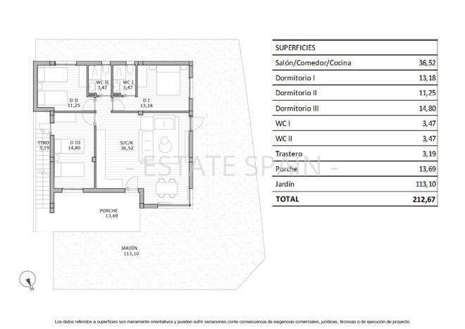 Бунгало в Сан-Мигель-де-Салинас 164 м2 №BL246100110A  - Продажа - 10 preview