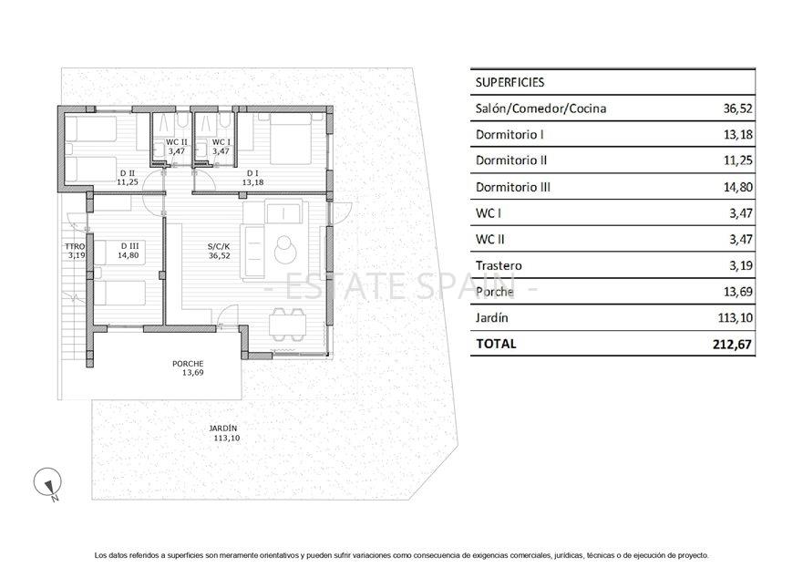 Бунгало в Сан-Мигель-де-Салинас 164 м2 №BL246100110A  - Продажа - 10 large