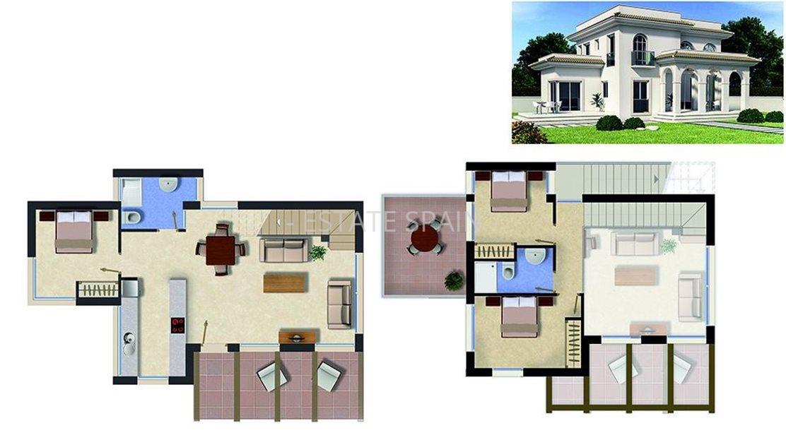 Вилла в Сьюдад-Кесада 122 м2 №VL1889F249  - Продажа - 10 large