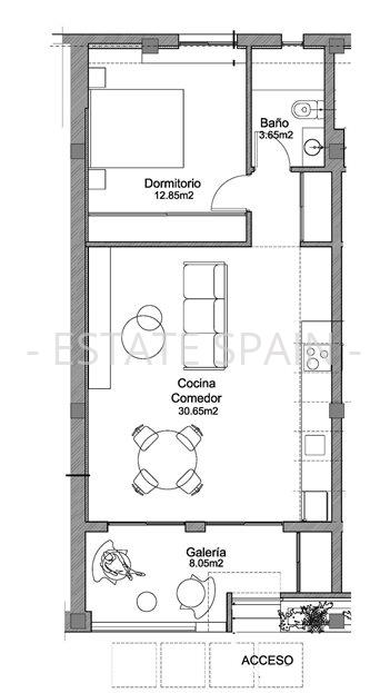 Апартаменты в Торревьехе 55 м2 №ART25114A0E7B  - Продажа - 27 large