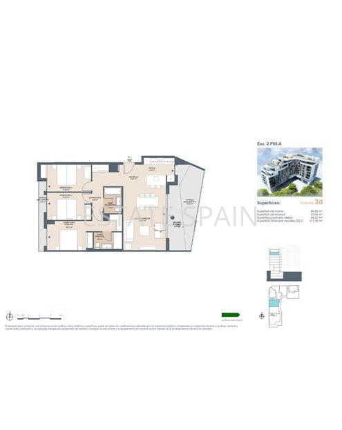 Апартаменты в Аликанте 115 м2 №ART251010DD42F  - Продажа - 11 large