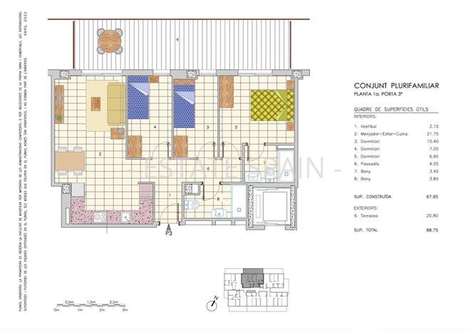 Апартаменты в Салоу 90 м2 №ART2271118A16  - Продажа - 9 preview
