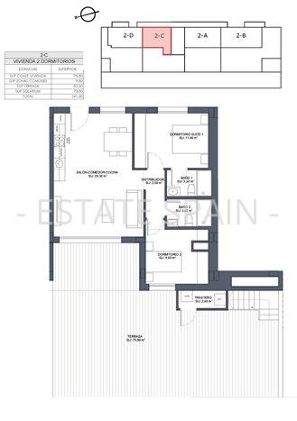 Апартаменты в Бенихофаре 75 м2 №ART251010E9382  - Продажа - 14 preview