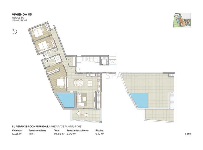 Апартаменты в Пальма-де-Майорка 145 м2 №ART261232620D  - Продажа - 2 large