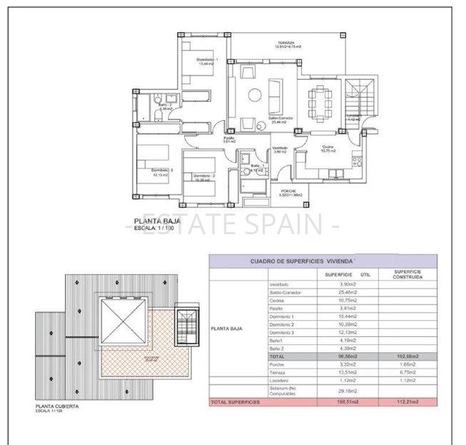 Вилла в Лорка 112 м2 №VL2591714A76  - Продажа - 29 large