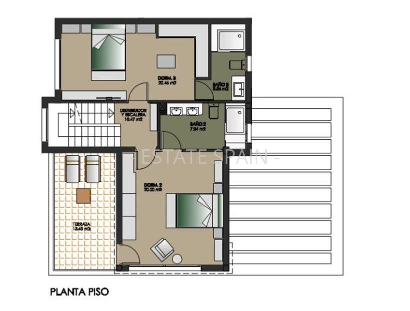 Вилла в Деэса-де-Кампоамор 240 м2 №VL19423A0C9F  - Продажа - 18 large
