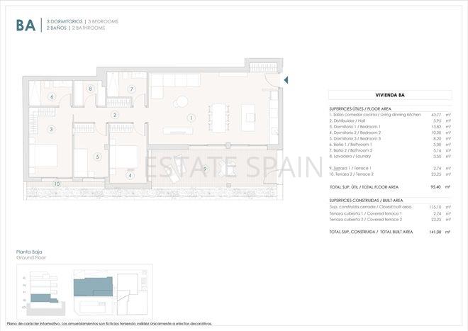 Апартаменты в Бенихофаре 115 м2 №ART26192793C  - Продажа - 6 preview