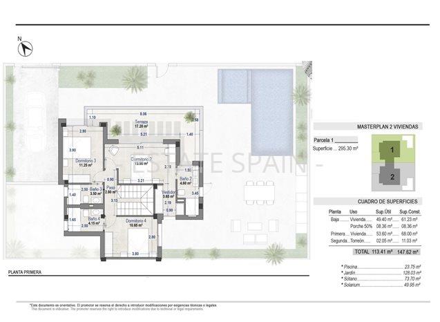 Вилла в Торре-Пачеко 220 м2 №VL261194E0B5  - Продажа - 20 preview