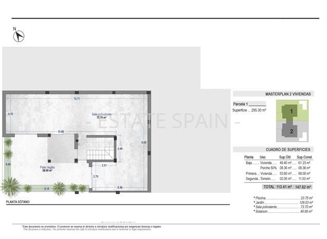 Вилла в Торре-Пачеко 220 м2 №VL261194E0B5  - Продажа - 18 preview