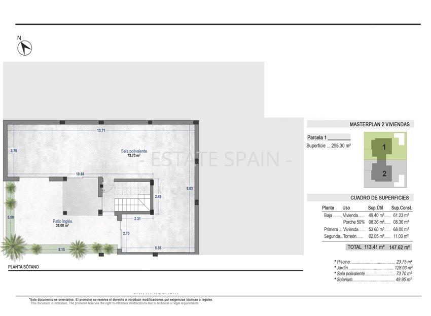 Вилла в Торре-Пачеко 220 м2 №VL261194E0B5  - Продажа - 18 large