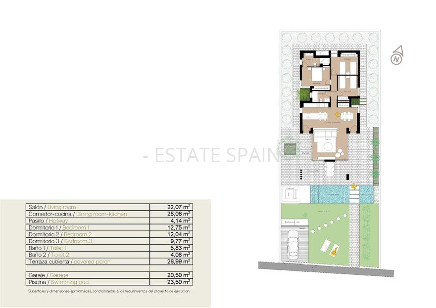 Вилла в Сан Фульхенсио 135 м2 №VL2611651792  - Продажа - 19 large