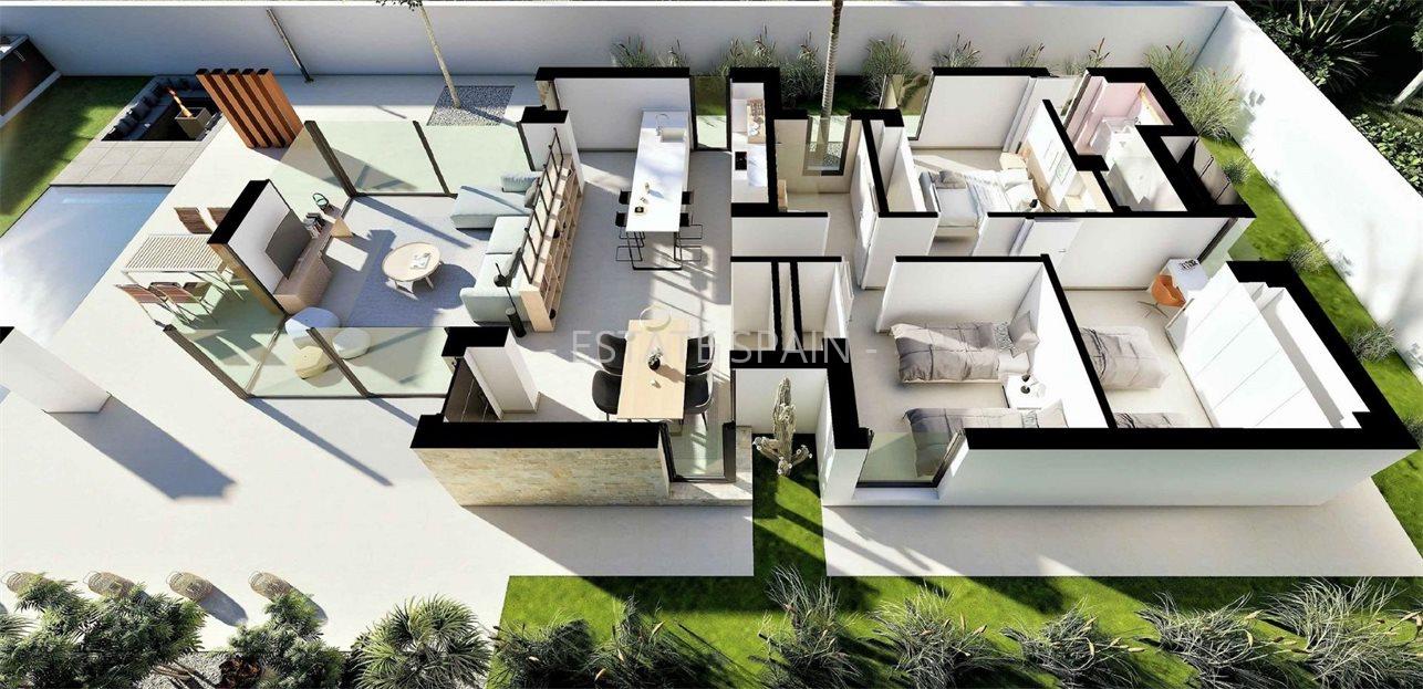 Вилла в Сан Фульхенсио 135 м2 №VL2611651792  - Продажа - 17 large