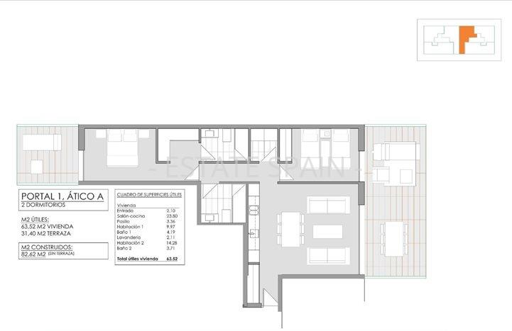 Апартаменты в Хавее 82 м2 №ART263908D49  - Продажа - 14 preview