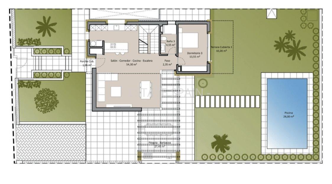 Вилла в Финестрате 249 м2 №VL221183A3D6  - Продажа - 11 large