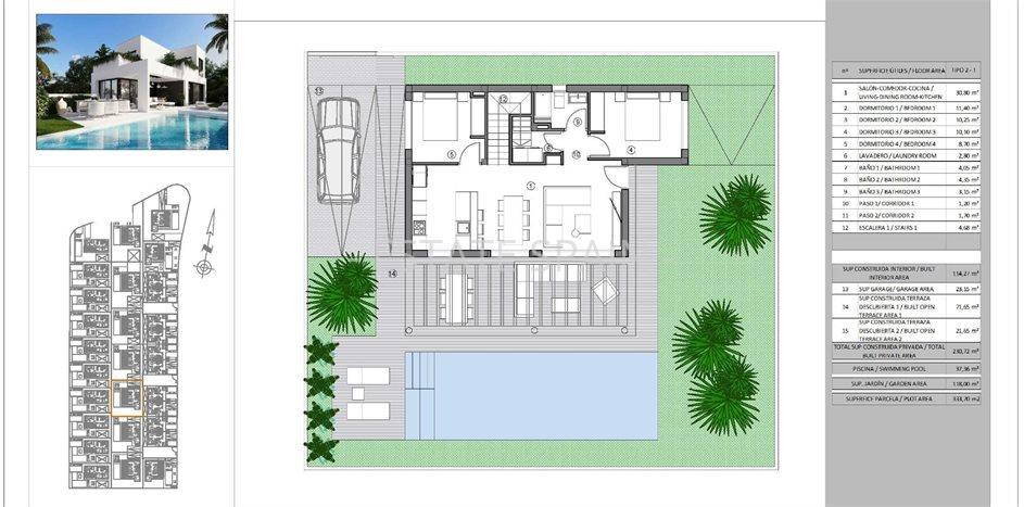 Вилла в Финестрате 114 м2 №VL262178B77B  - Продажа - 11 preview