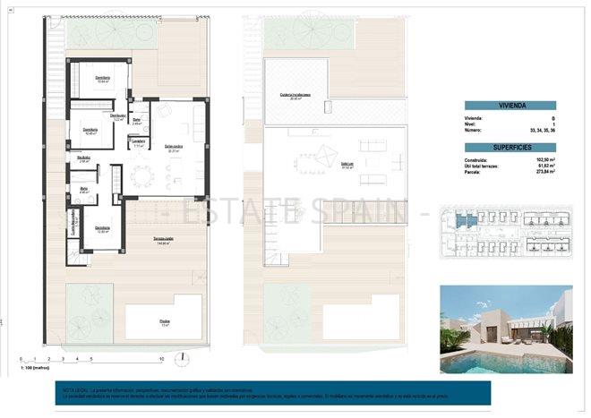 Вилла в Лос-Алькасарес 102 м2 №VL251010280D3  - Продажа - 12 preview