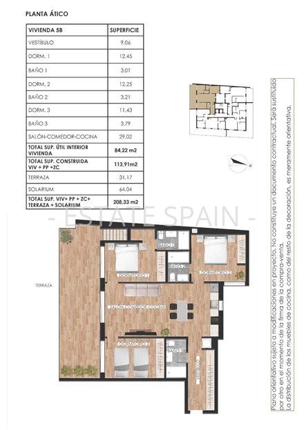 Апартаменты в Торревьехе 113 м2 №ART2511268D2D3  - Продажа - 36 large