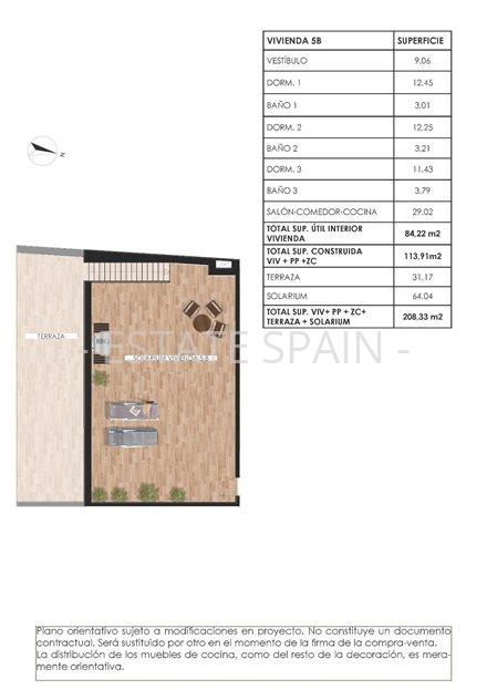 Апартаменты в Торревьехе 113 м2 №ART2511268D2D3  - Продажа - 37 large