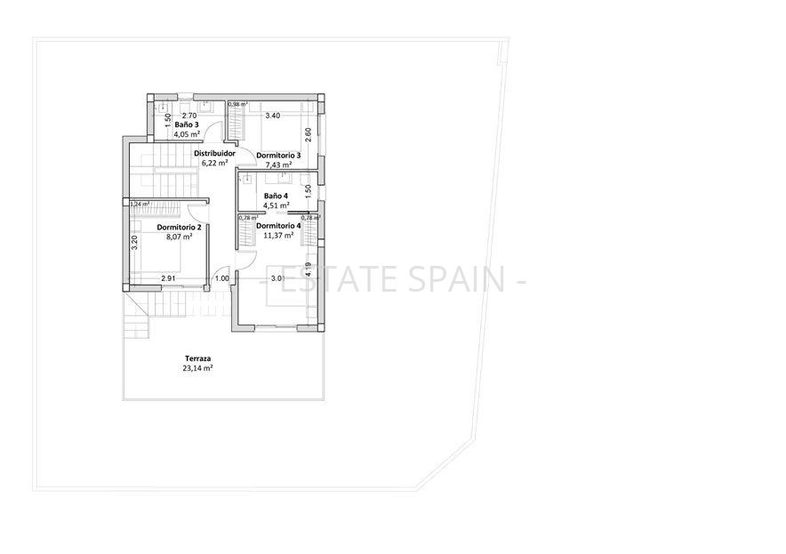 Вилла в Торре де ла Орададе 132 м2 №VL261195125D  - Продажа - 24 large
