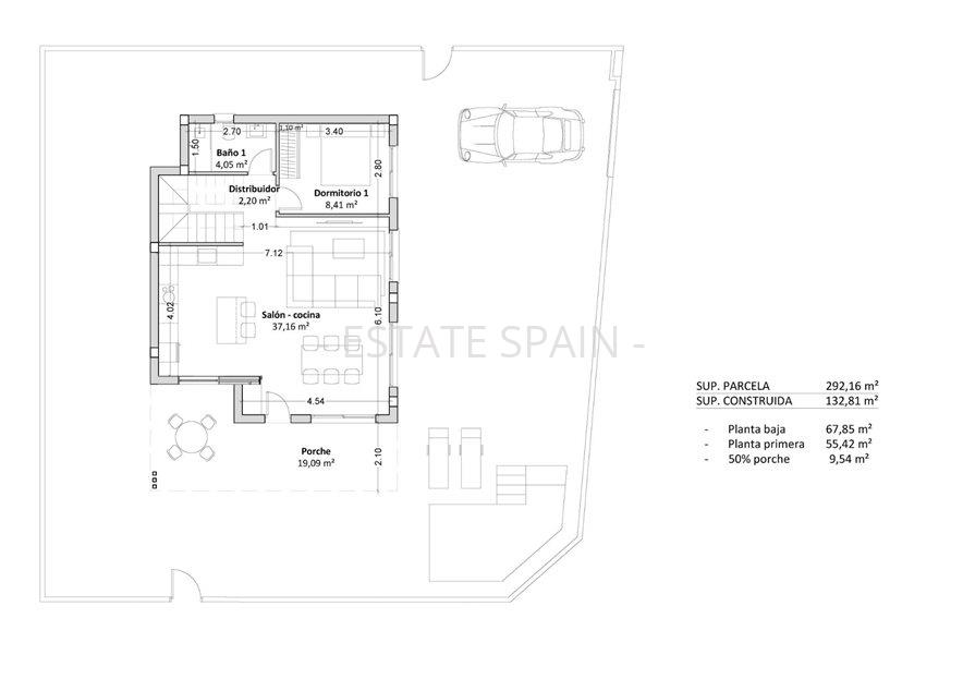 Вилла в Торре де ла Орададе 132 м2 №VL261195125D  - Продажа - 23 large