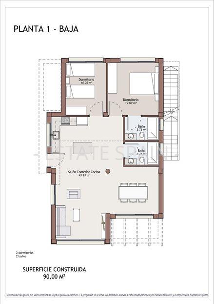 Вилла в Вера 90 м2 №VL26116923B3  - Продажа - 40 large