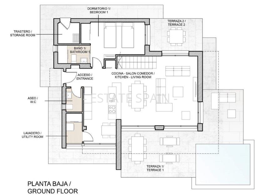 Вилла в Миль Пальмерас 140 м2 №VL18720CCDF  - Продажа - 66 large