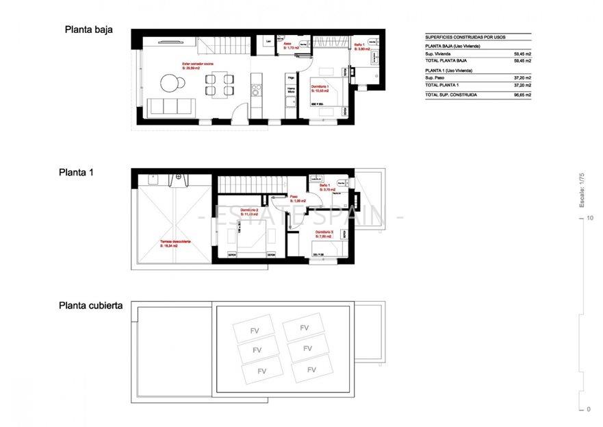 Вилла в Дайя Нуэва 96 м2 №VL25917816CA  - Продажа - 9 large
