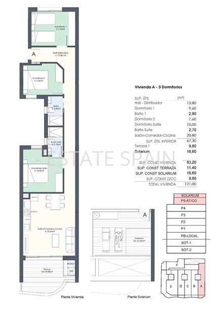 Апартаменты в Торревьехе 83 м2 №ART25101001721  - Продажа - 13 large