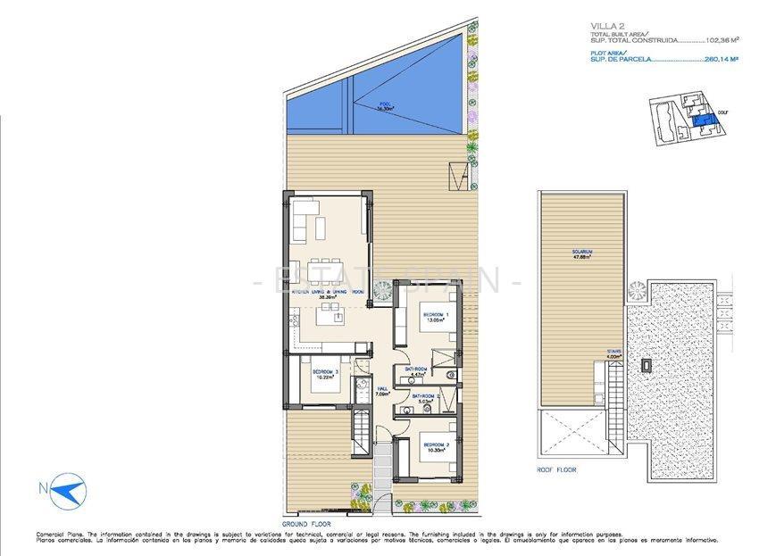 Вилла в Лос-Алькасарес 102 м2 №VL261163CB8F  - Продажа - 11 large