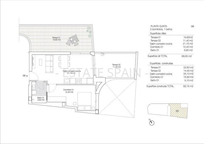 Апартаменты в Торревьехе 83 м2 №ART26331B5F1B  - Продажа - 3 preview